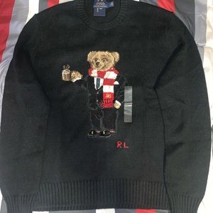 New Polo Ralph Lauren teddy bear knit